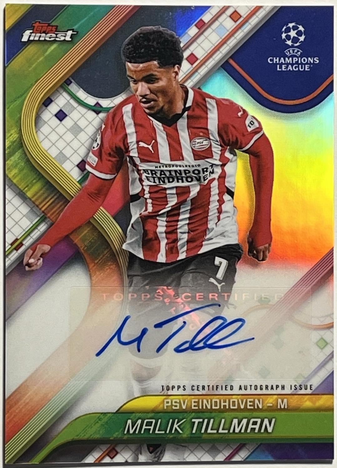 Malik Tillman [Red Wave Refractor] #BA-MK
