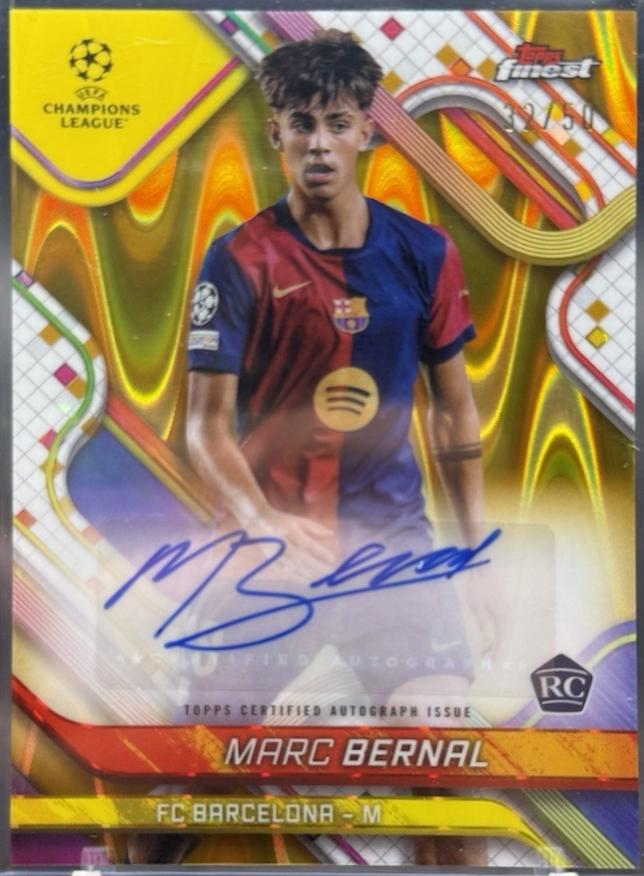 Marc Bernal [Gold Refractor] #BA-BN