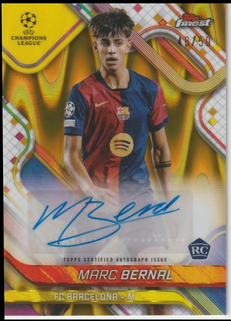 Marc Bernal [Gold Wave Refractor] #BA-BN