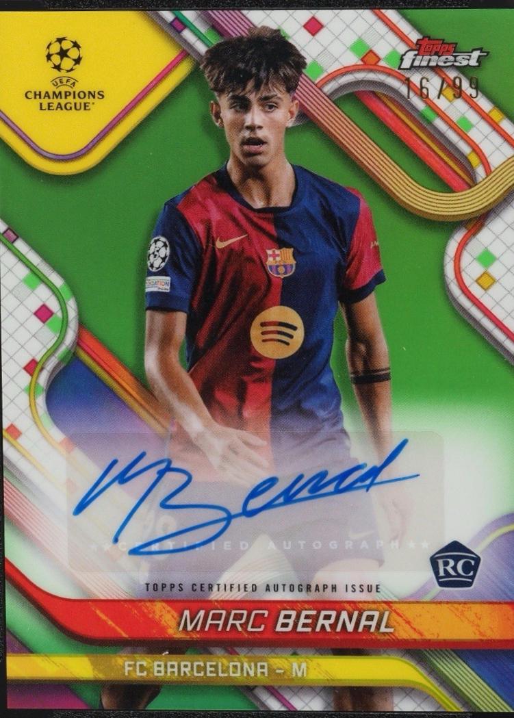 Marc Bernal [Neon Green Refractor] #BA-BN