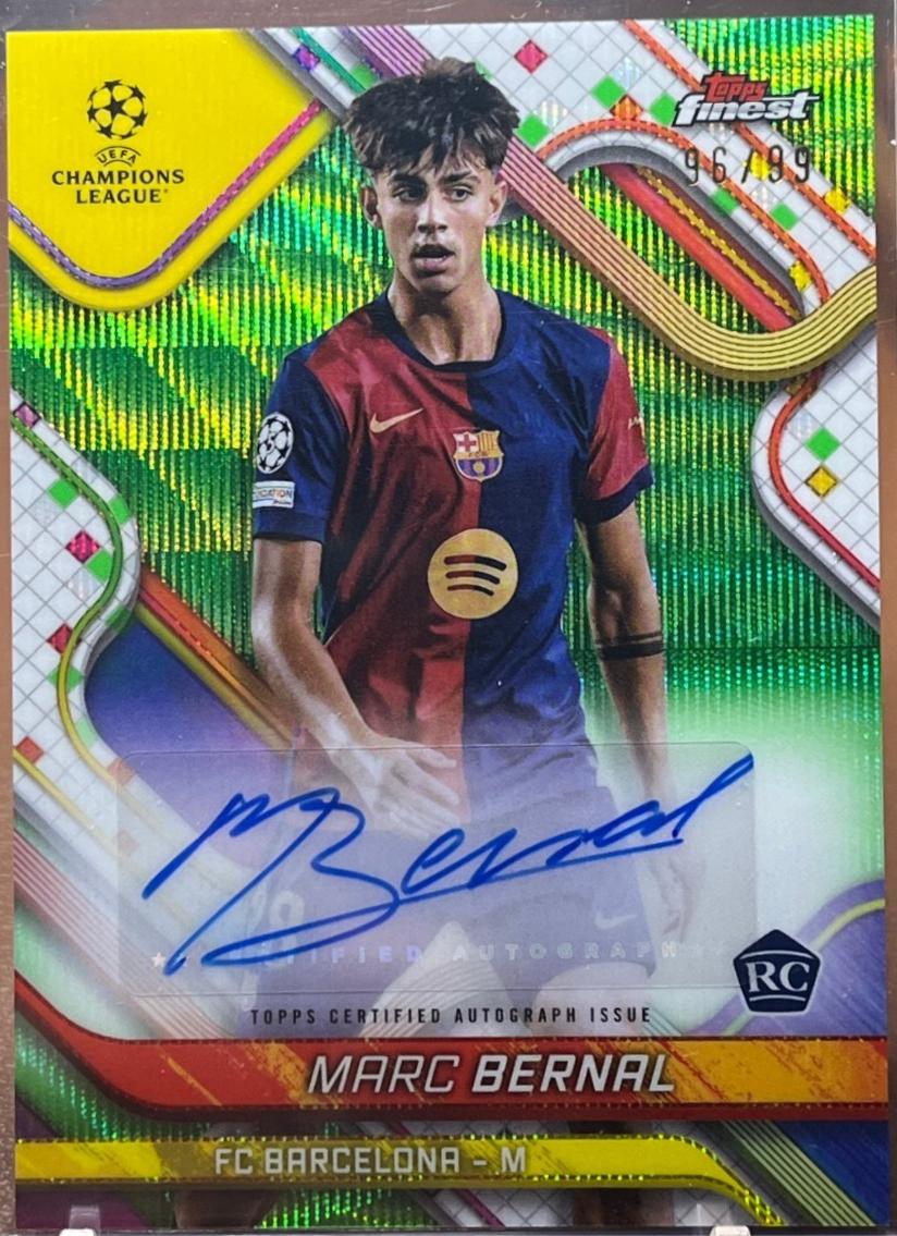 Marc Bernal [Neon Green Wave Refractor] #BA-BN