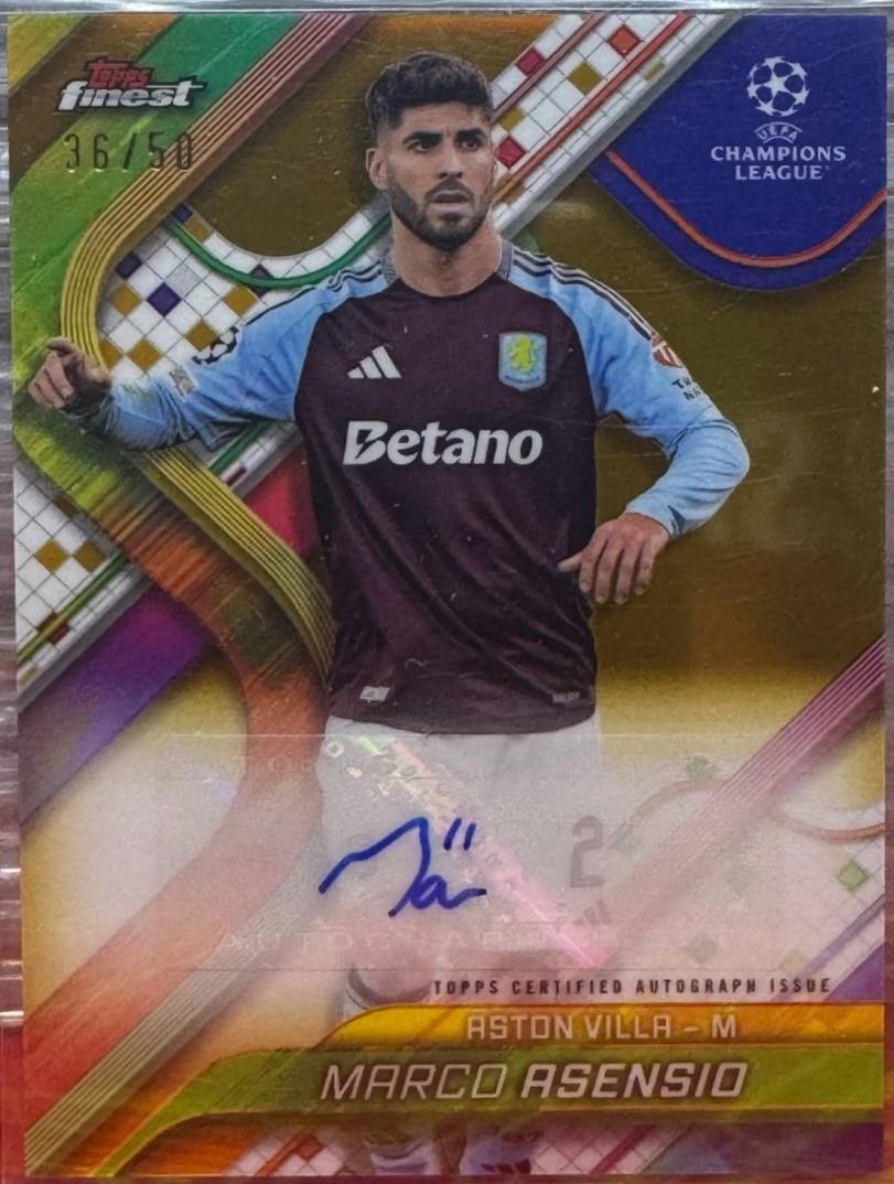 Marco Asensio [Gold Refractor] #BA-MA