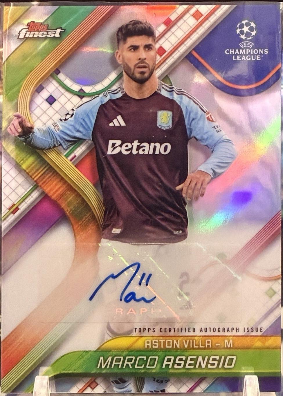 Marco Asensio [Red Wave Refractor] #BA-MA