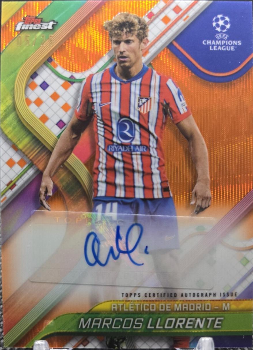 Marcos Llorente [Orange Refractor] #BA-LL