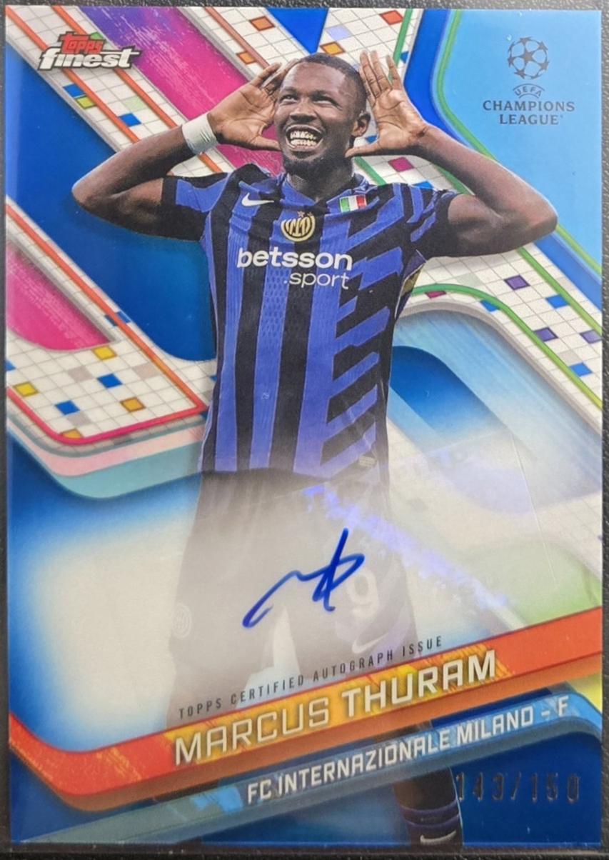 Marcus Thuram [Blue Refractor] #BA-MT