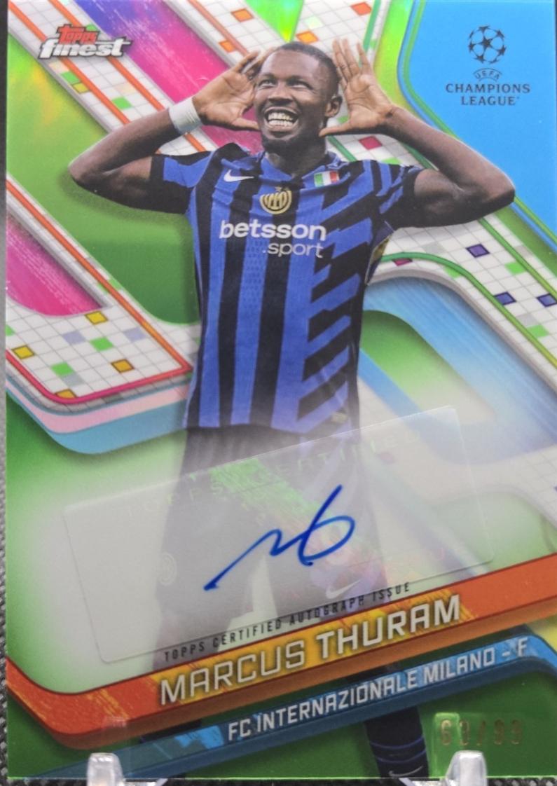Marcus Thuram [Neon Green Refractor] #BA-MT