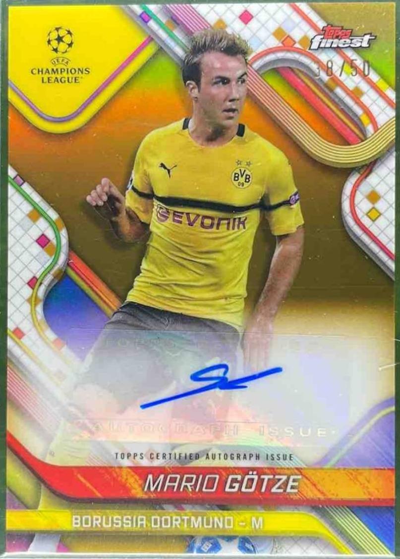 Mario Gotze [Gold Refractor] #BA-TZ
