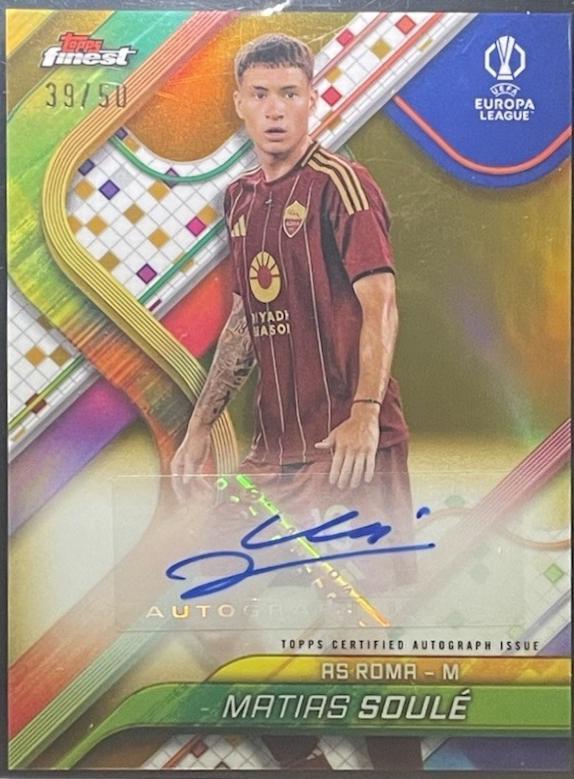 Matias Soule [Gold Refractor] #BA-MS