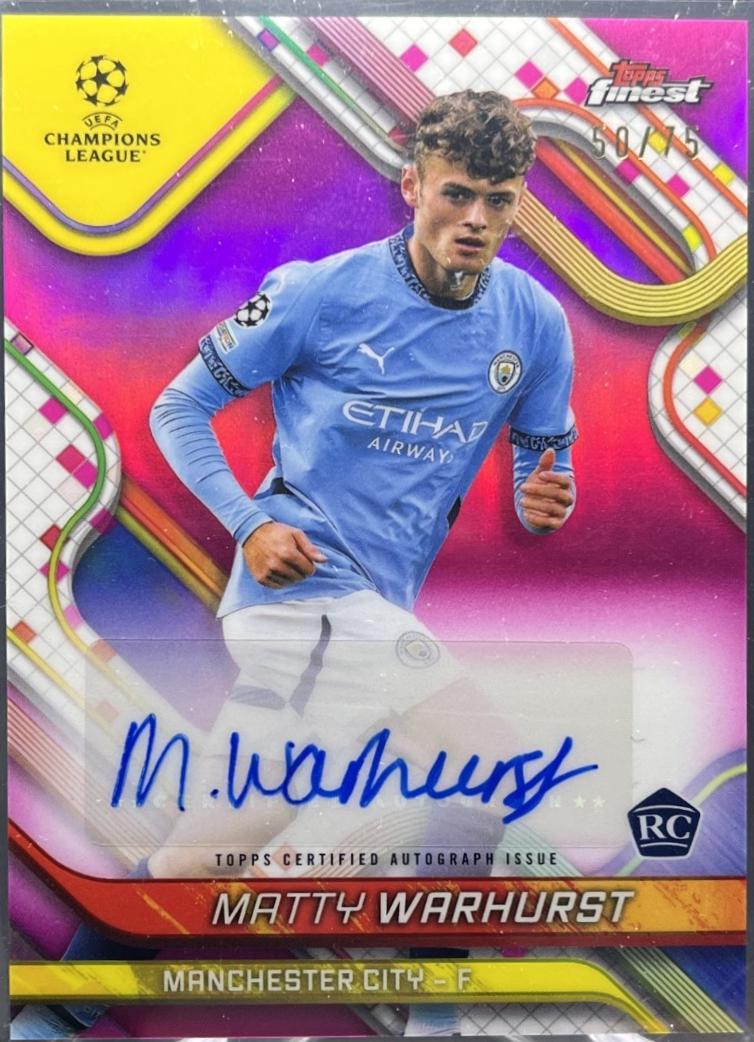 Matty Warhurst [Magenta Refractor] #BA-MW