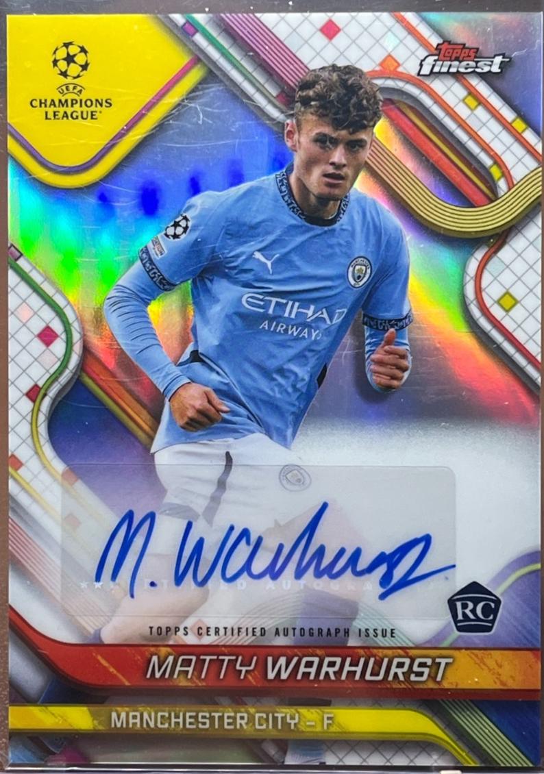 Matty Warhurst [Red Wave Refractor] #BA-MW
