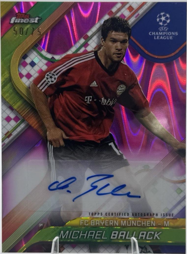Michael Ballack [Magenta Refractor] #BA-BL