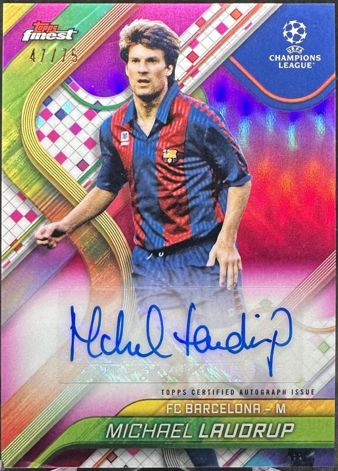 Michael Laudrup [Magenta Refractor] #BA-LP