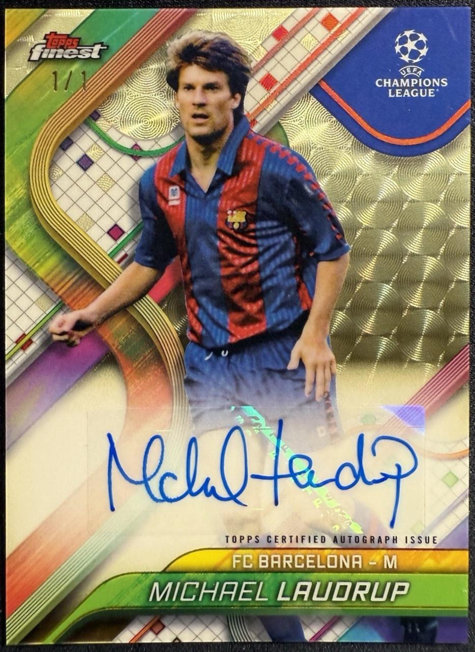 Michael Laudrup [Superfractor] #BA-LP