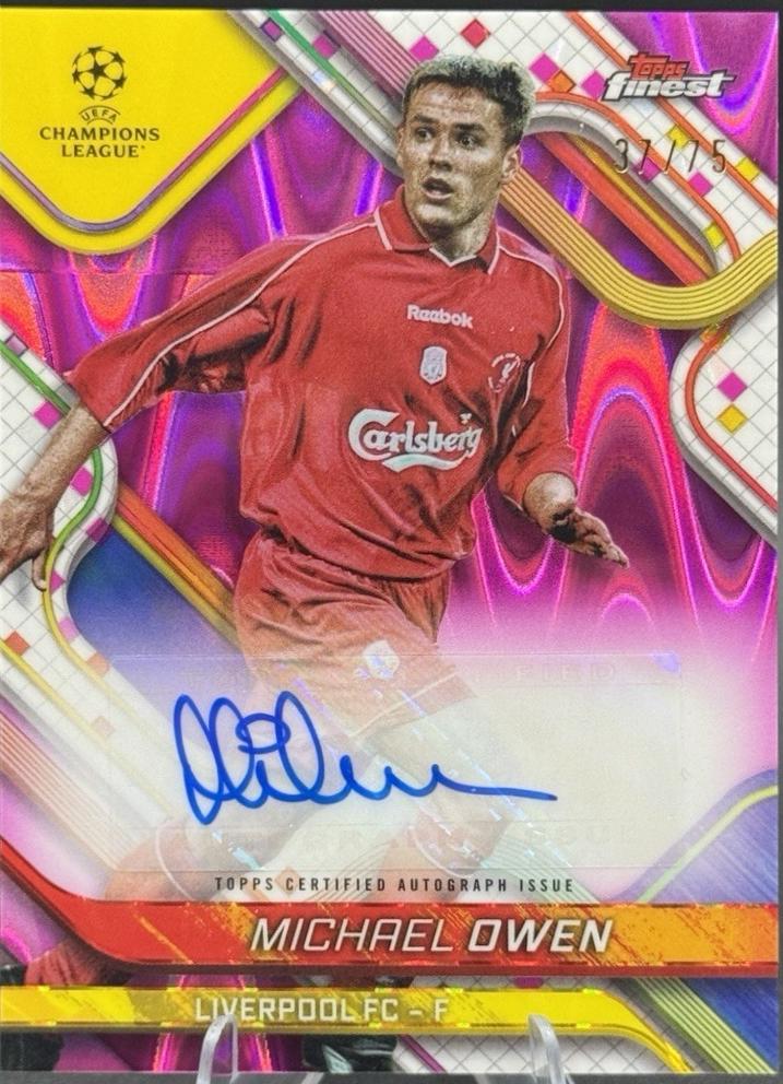 Michael Owen [Magenta Wave Refractor] #BA-MI