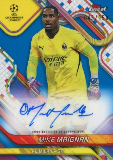Mike Maignan [Blue Refractor] #BA-AC