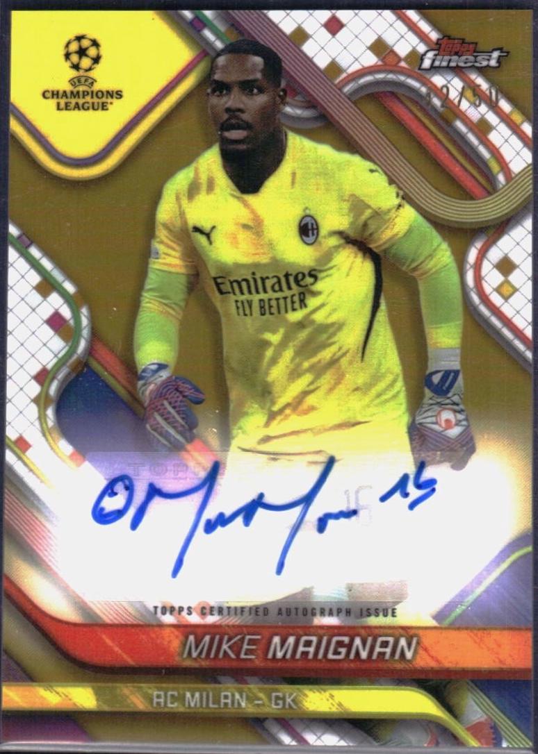 Mike Maignan [Gold Refractor] #BA-AC