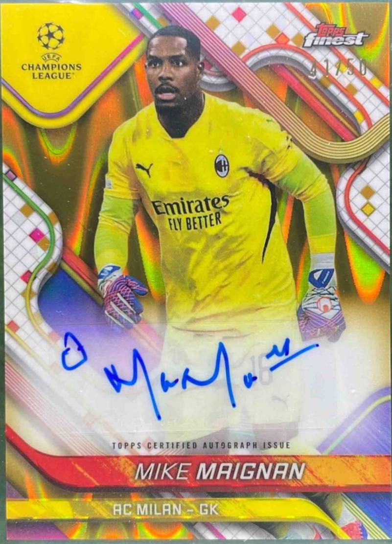 Mike Maignan [Gold Wave Refractor] #BA-AC