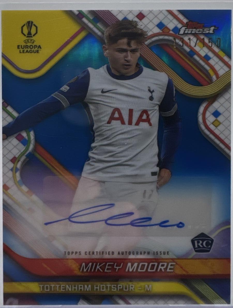 Mikey Moore [Blue Refractor] #BA-MM