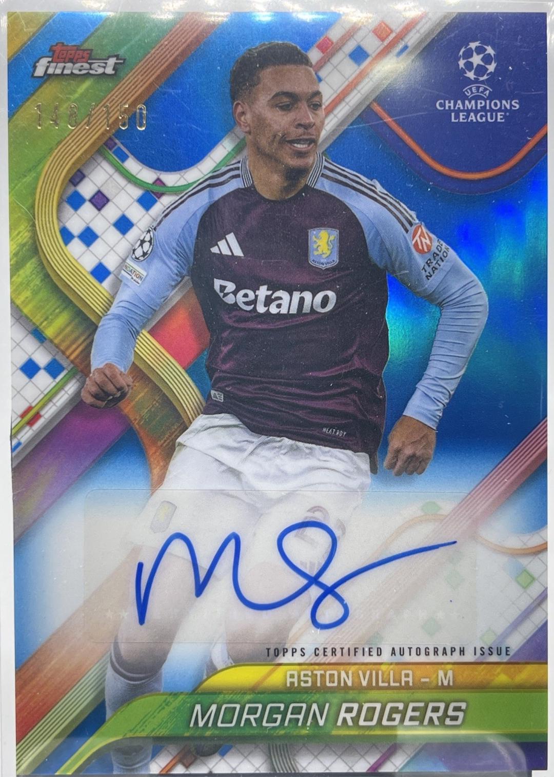 Morgan Rogers [Blue Refractor] #BA-MR