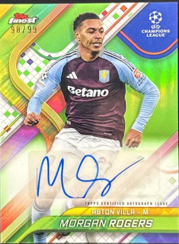 Morgan Rogers [Neon Green Refractor] #BA-MR