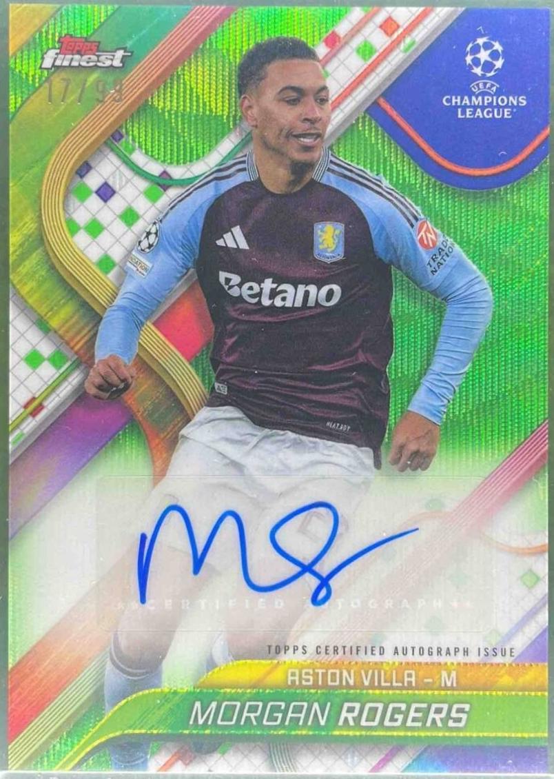 Morgan Rogers [Neon Green Wave Refractor] #BA-MR