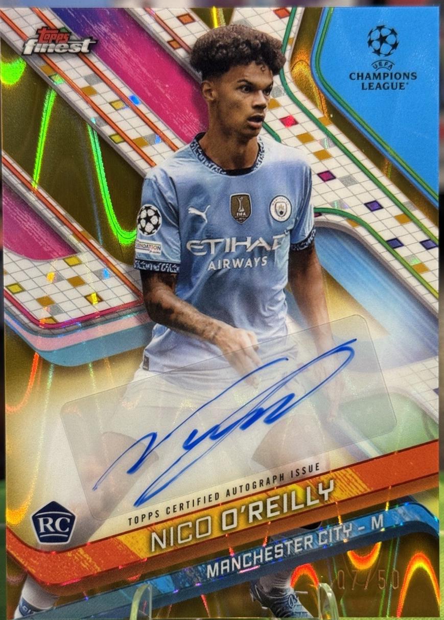 Nico O'Reilly [Gold Refractor] #BA-NO