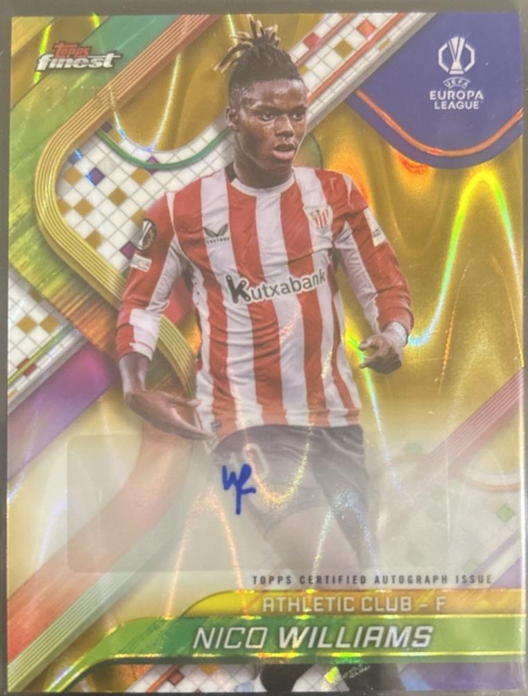 Nico Williams [Gold Refractor] #BA-NW