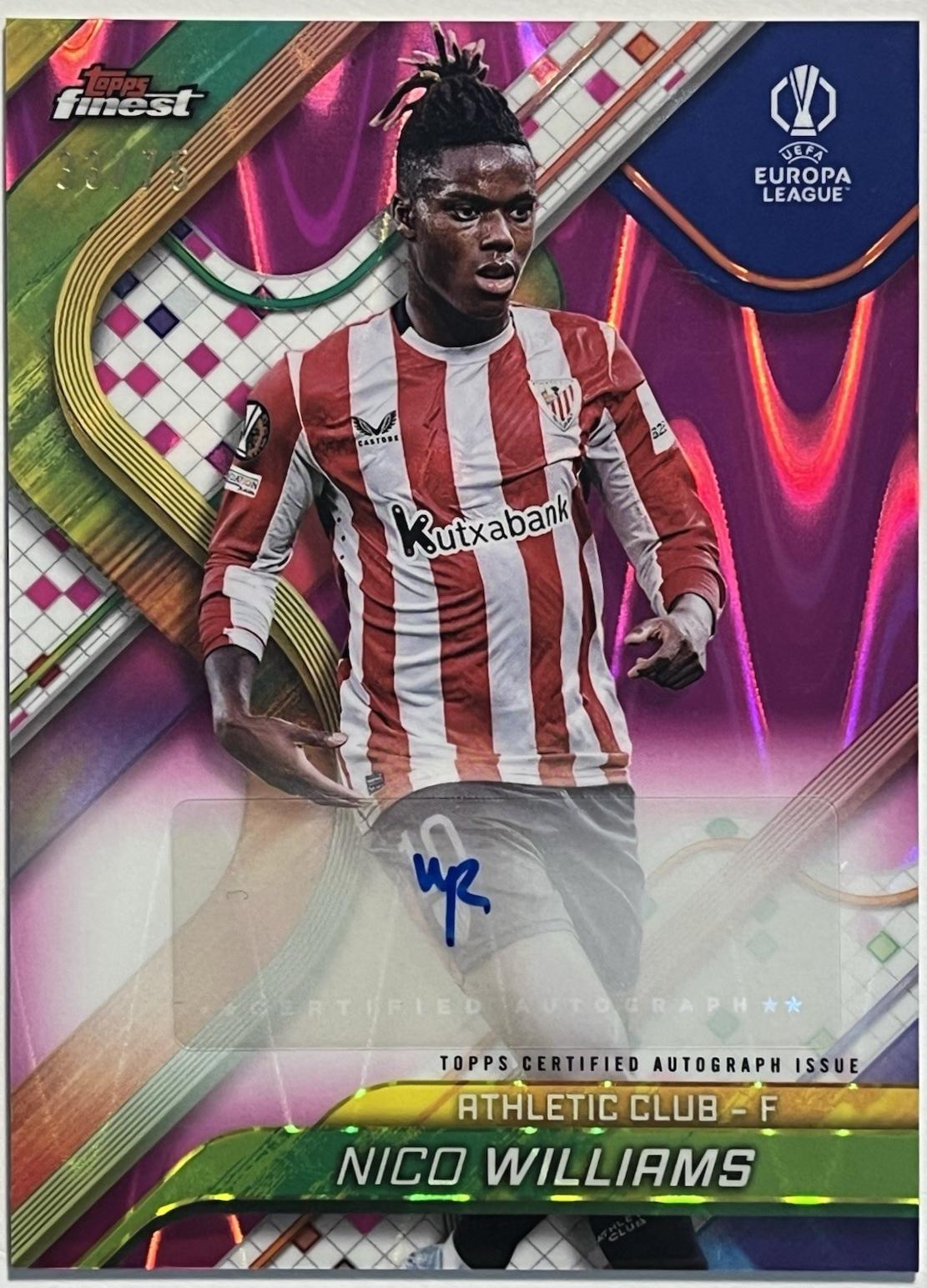 Nico Williams [Magenta Wave Refractor] #BA-NW