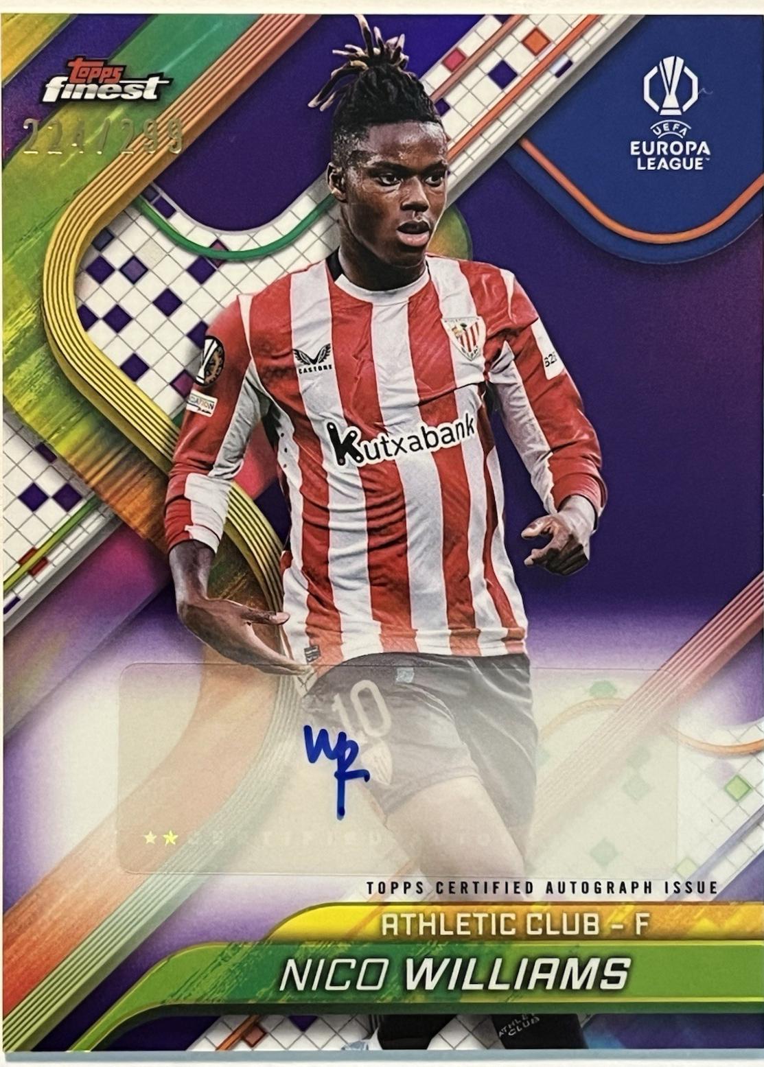 Nico Williams [Purple Refractor] #BA-NW