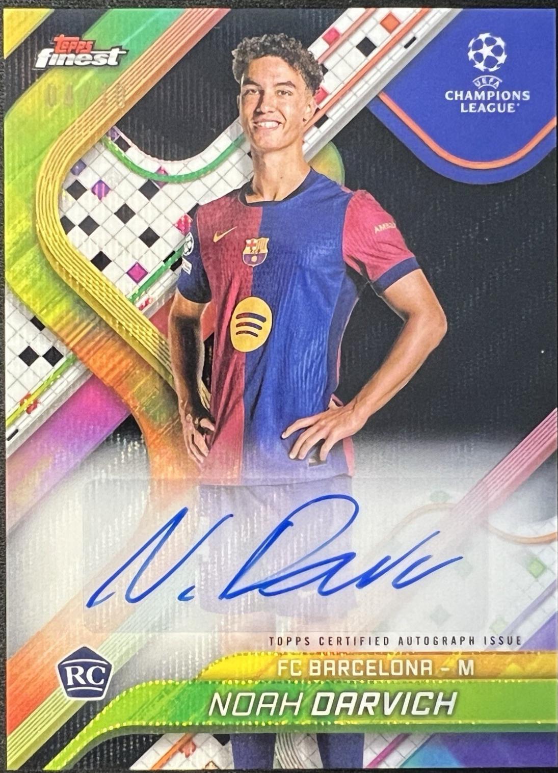 Noah Darvich [Black Refractor] #BA-ND