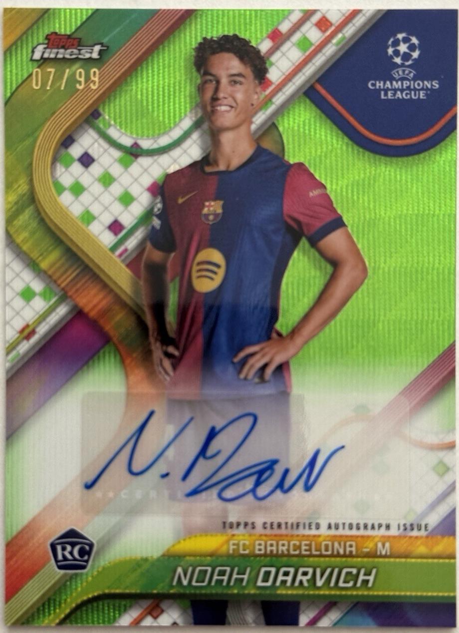 Noah Darvich [Neon Green Wave Refractor] #BA-ND