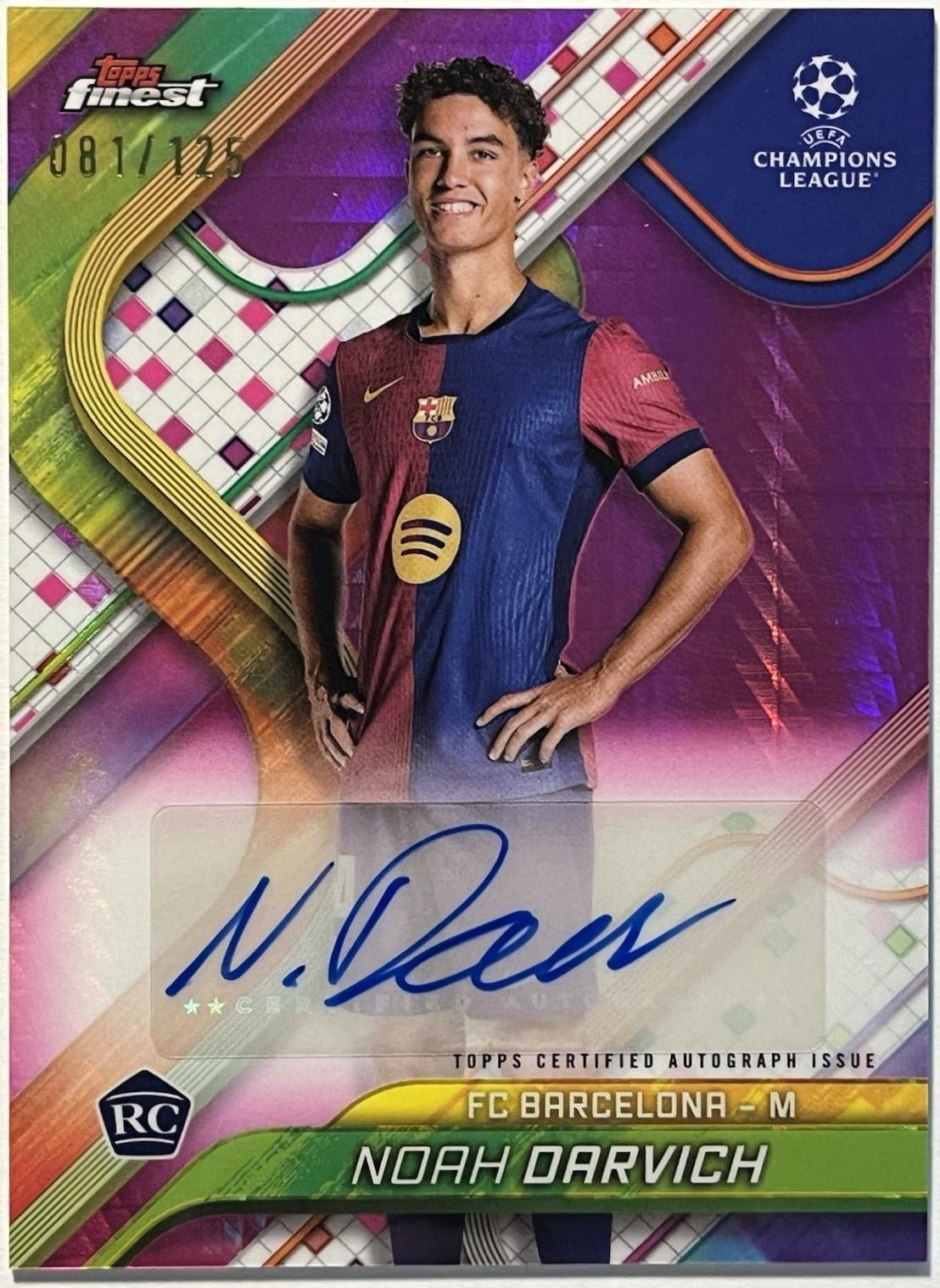 Noah Darvich [Pink Prism Refractor] #BA-ND