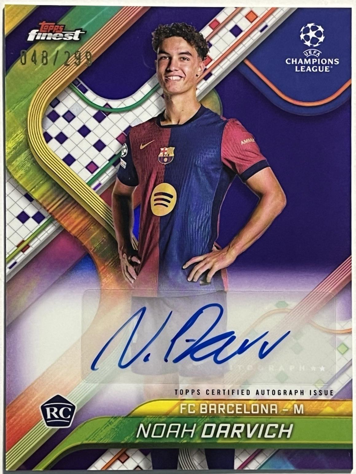 Noah Darvich [Purple Refractor] #BA-ND