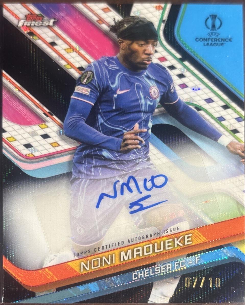 Noni Madueke [Black Refractor] #BA-NN