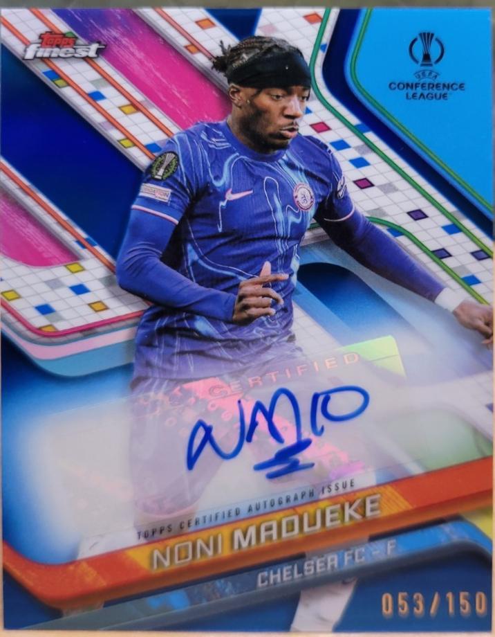 Noni Madueke [Blue Refractor] #BA-NN