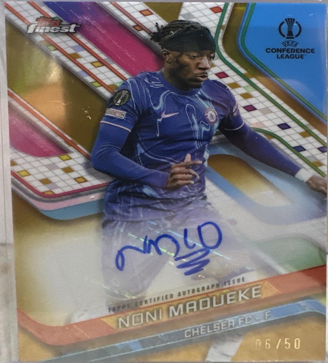 Noni Madueke [Gold Refractor] #BA-NN