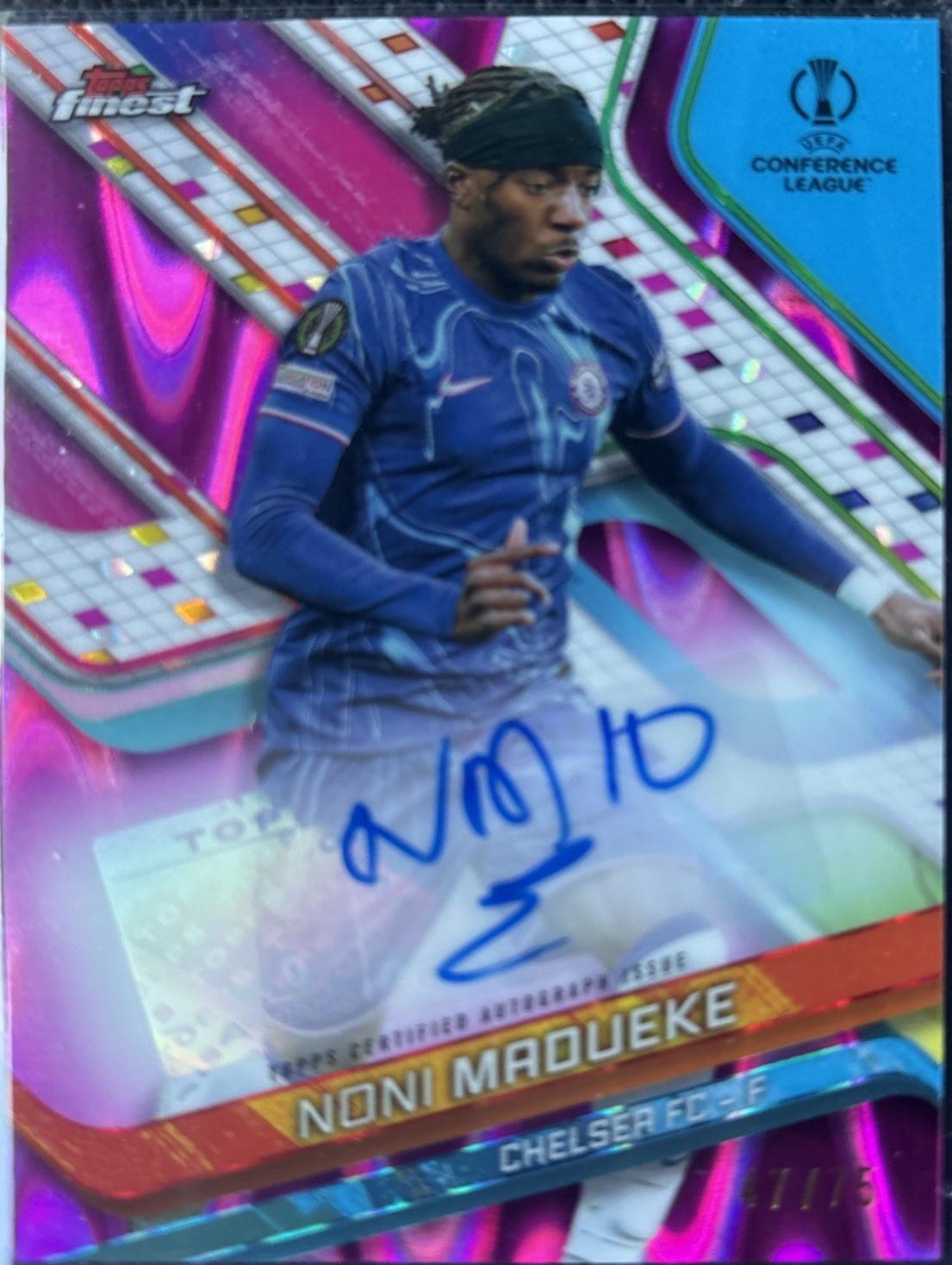 Noni Madueke [Magenta Wave Refractor] #BA-NN
