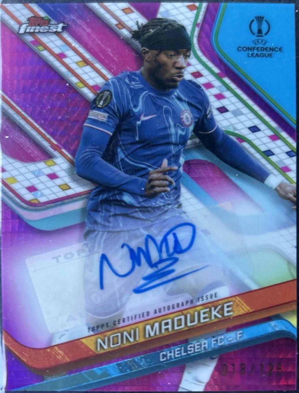 Noni Madueke [Pink Prism Refractor] #BA-NN