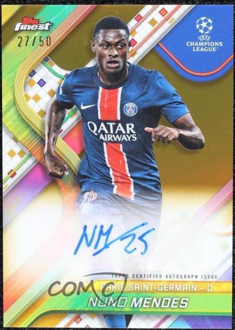Nuno Mendes [Gold Refractor] #BA-NM