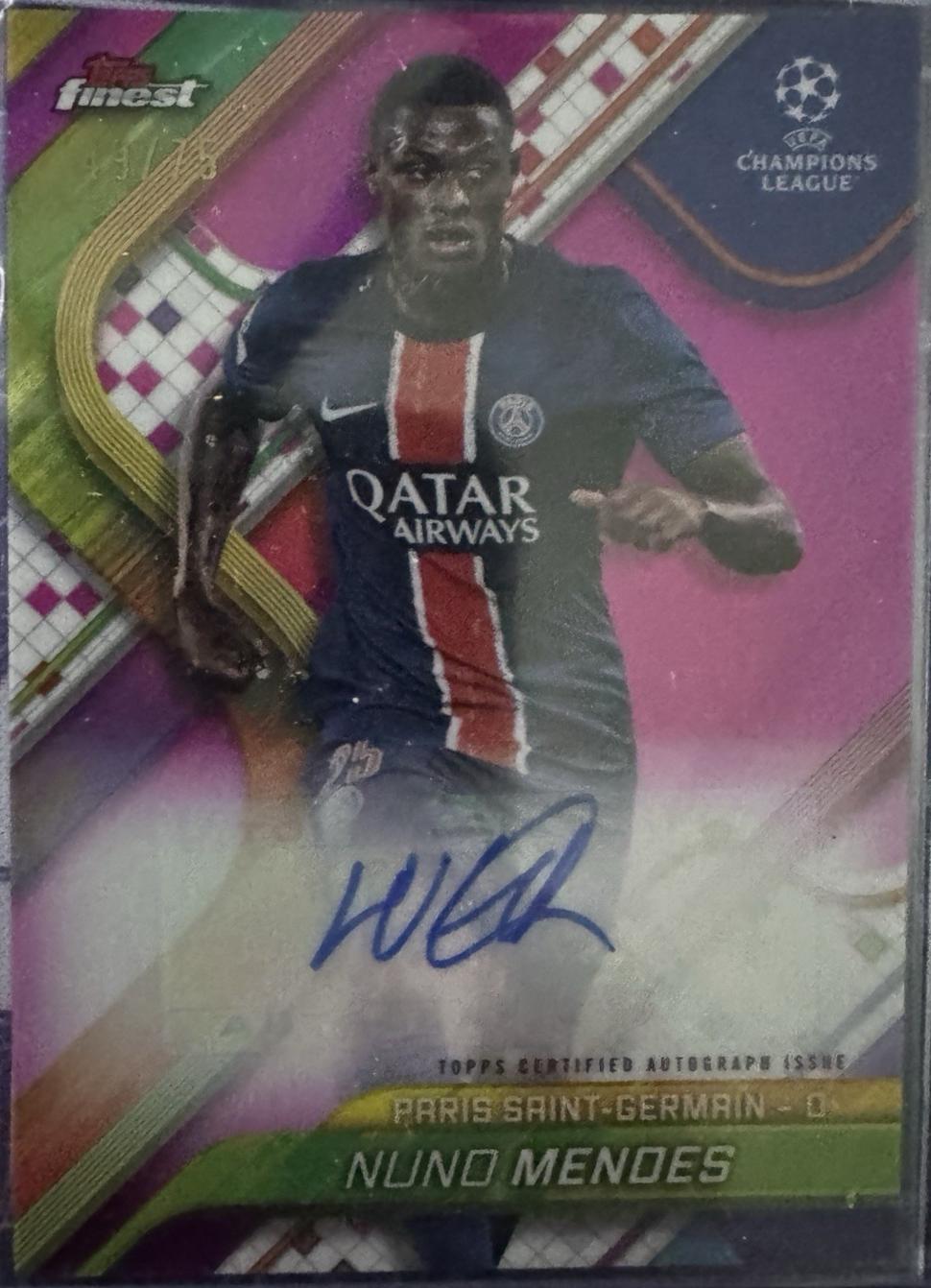 Nuno Mendes [Magenta Refractor] #BA-NM