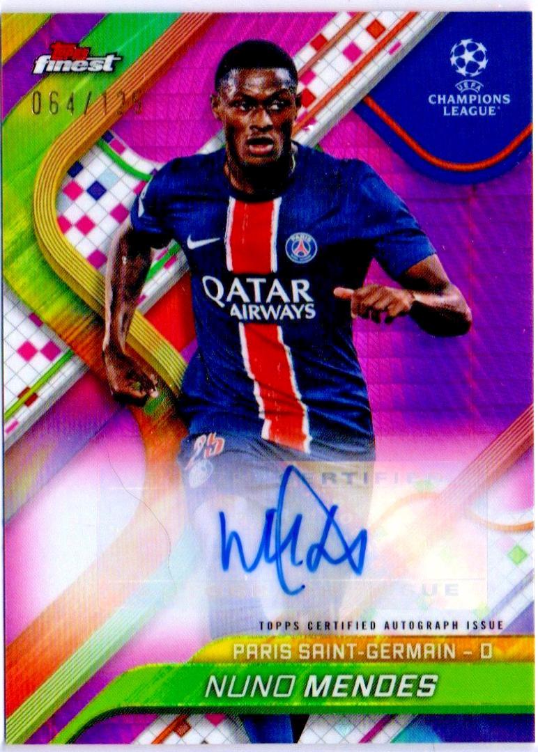 Nuno Mendes [Pink Prism Refractor] #BA-NM