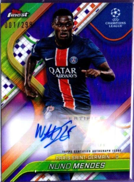 Nuno Mendes [Purple Refractor] #BA-NM