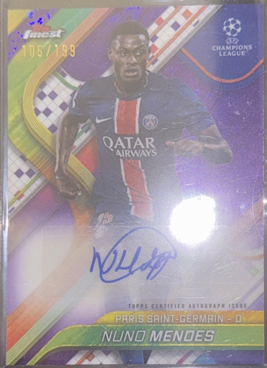 Nuno Mendes [Purple Shimmer Refractor] #BA-NM