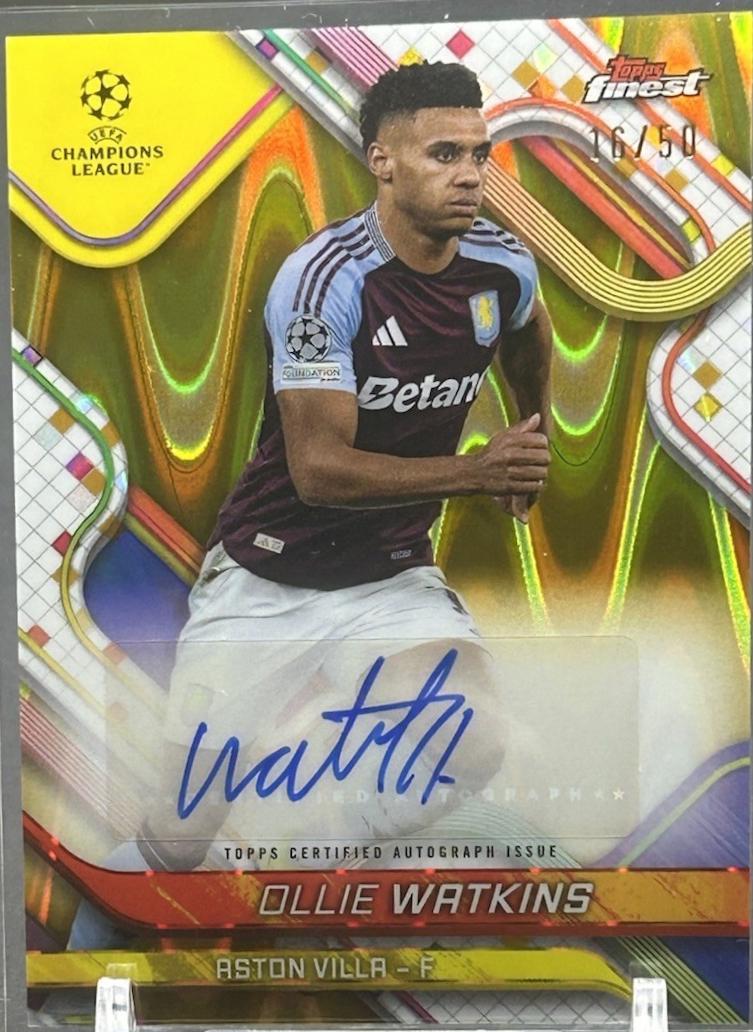 Ollie Watkins [Gold Wave Refractor] #BA-OW
