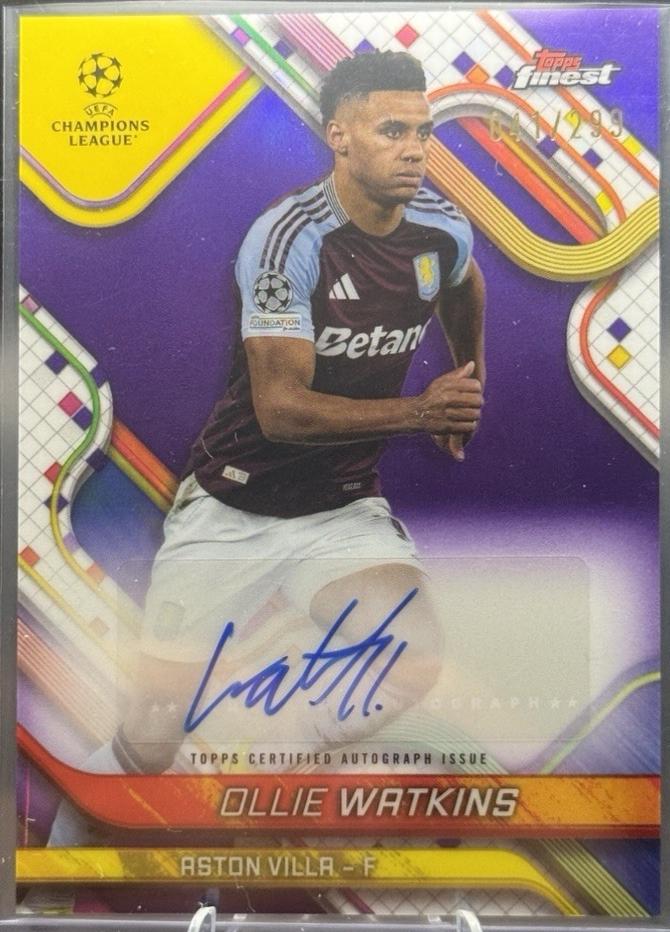 Ollie Watkins [Purple Refractor] #BA-OW
