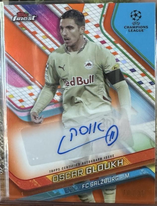 Oscar Gloukh [Orange Wave Refractor] #BA-OG
