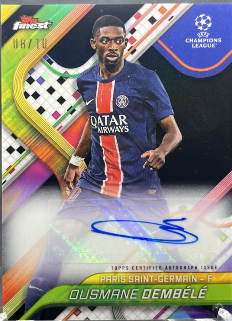 Ousmane Dembele [Black Refractor] #BA-OU