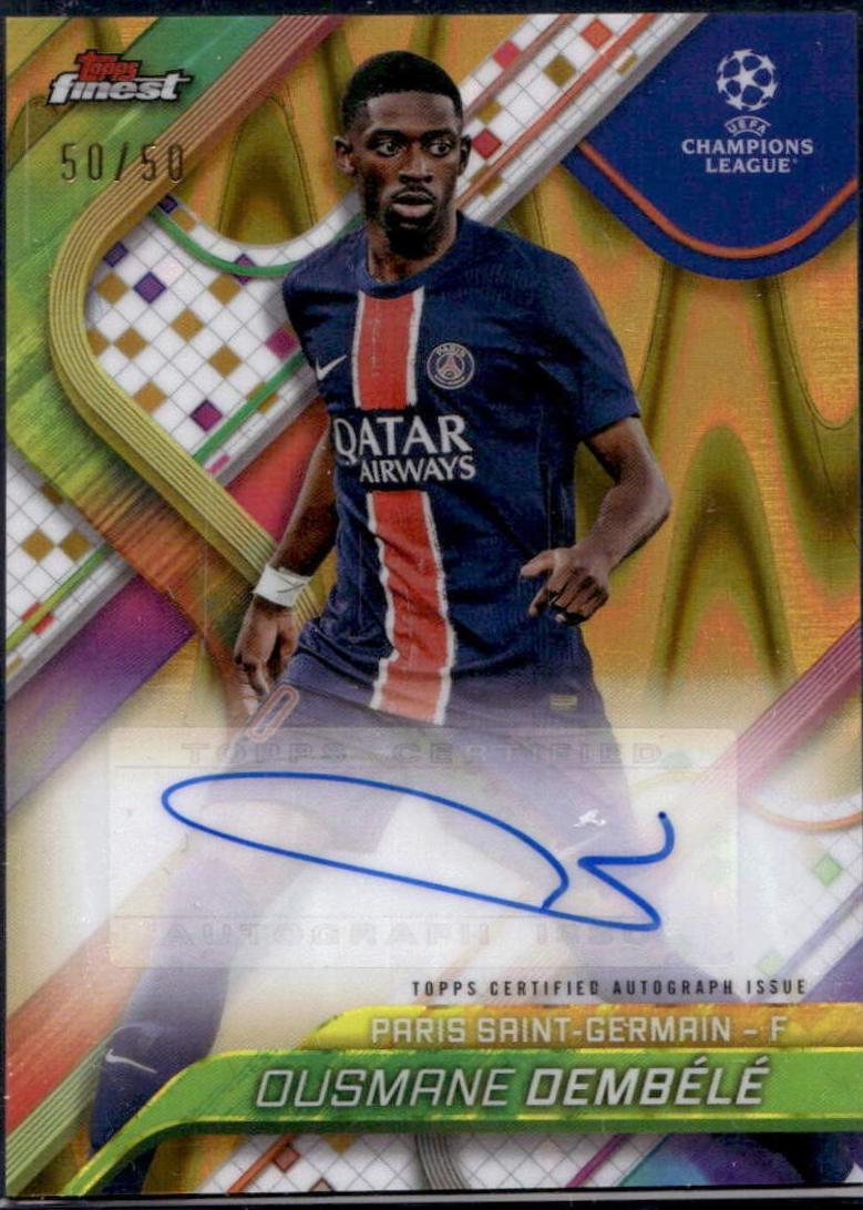 Ousmane Dembele [Gold Refractor] #BA-OU