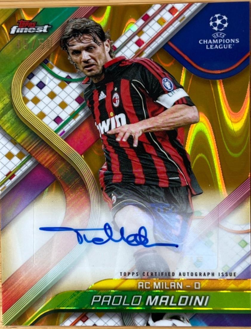 Paolo Maldini [Gold Refractor] #BA-PM