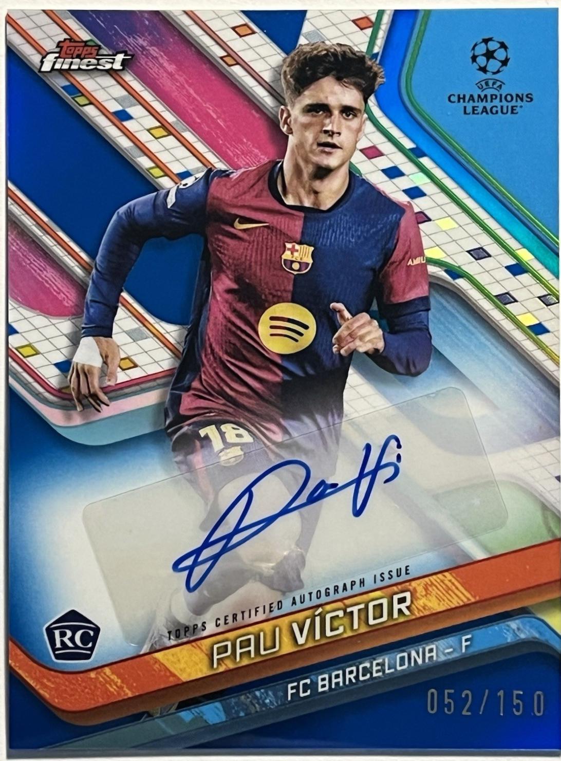 Pau Victor [Blue Refractor] #BA-PV